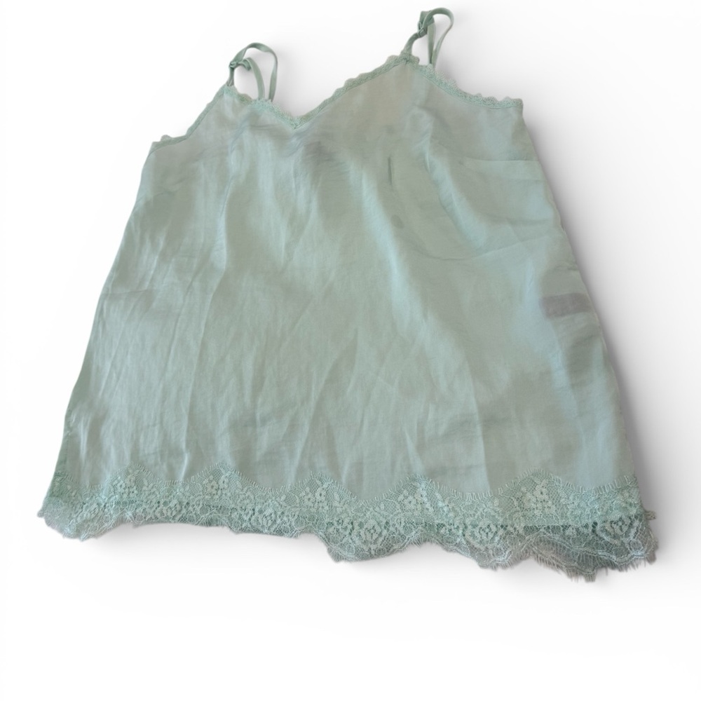 Aerie Mint Green Lace Camisole